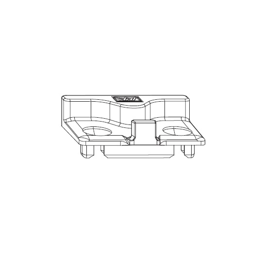 858483 Щелевое пров на раме W 206/259 Gealan/ KBE70, шт,, Roto